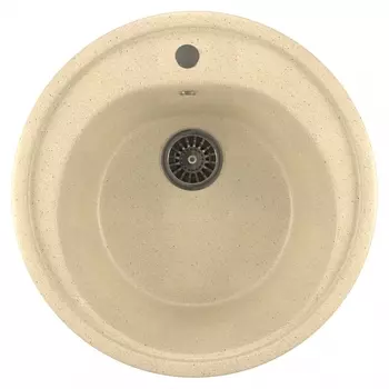 Мойка кухонная Mixline ML-GM11 бежевый 525074