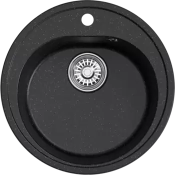 Мойка кухонная Mixline ML-GM11 черная 551821