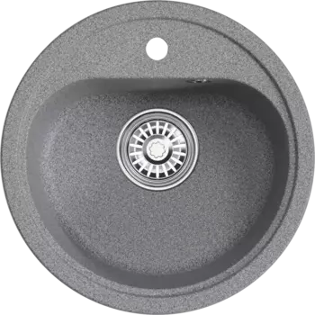 Мойка кухонная Mixline ML-GM11 темно-серая 551822