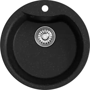 Мойка кухонная Mixline ML-GM12 черная 551833