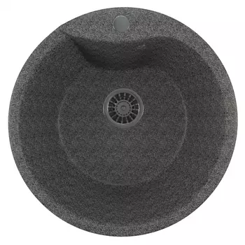 Мойка кухонная Mixline ML-GM12 темно-серый 525079