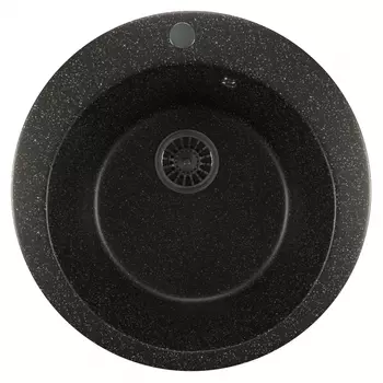 Мойка кухонная Mixline ML-GM13 черный 525086