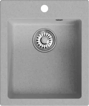 Мойка кухонная Mixline ML-GM14 серая 551904