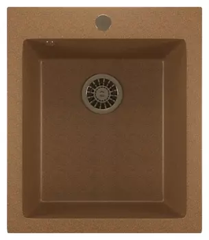 Мойка кухонная Mixline ML-GM14 терракот 525097