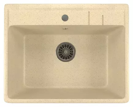 Мойка кухонная Mixline ML-GM15 бежевый 525106