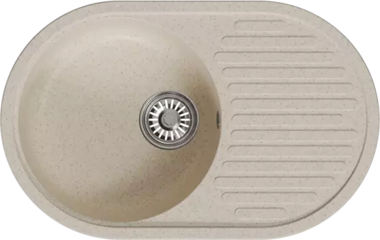 Мойка кухонная Mixline ML-GM16 бежевая 551929