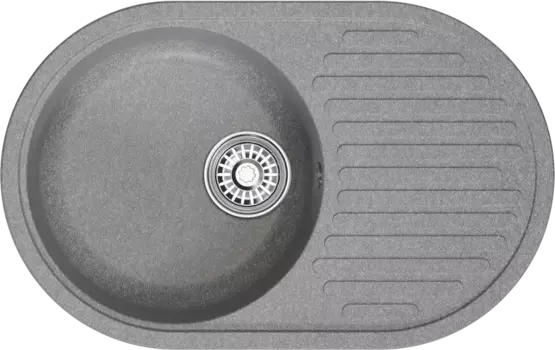 Мойка кухонная Mixline ML-GM16 графит 551932