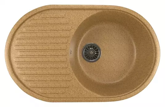 Мойка кухонная Mixline ML-GM16 песочный 525108