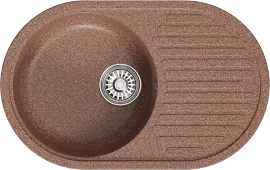 Мойка кухонная Mixline ML-GM16 терракотовая 551925