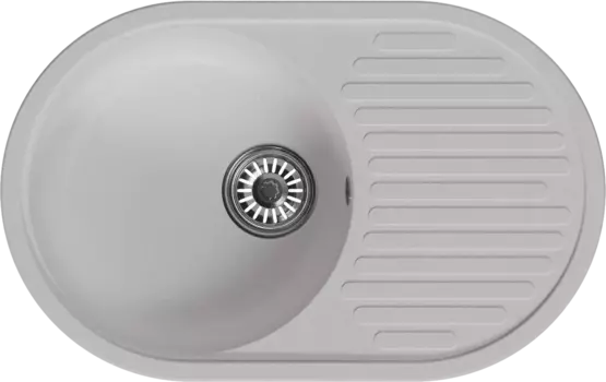 Мойка кухонная Mixline ML-GM16 ультра-белая 551931