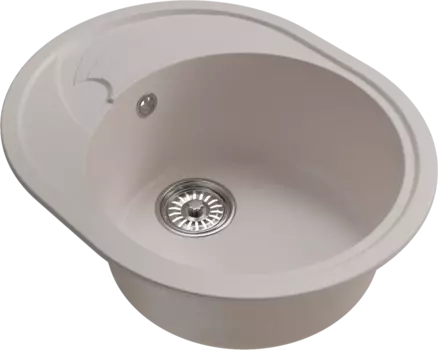 Мойка кухонная Mixline ML-GM17 белая 551942