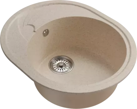 Мойка кухонная Mixline ML-GM17 бежевая 551941