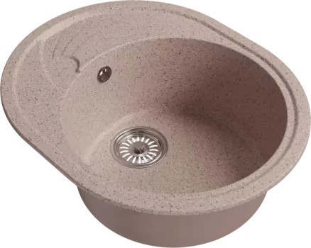 Мойка кухонная Mixline ML-GM17 песочная 551936