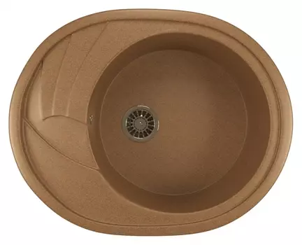 Мойка кухонная Mixline ML-GM17 терракот 525121