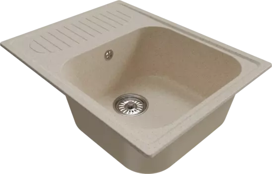 Мойка кухонная Mixline ML-GM18 бежевая 551973