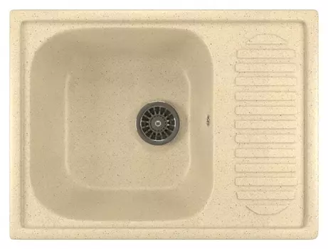 Мойка кухонная Mixline ML-GM18 бежевый 525146