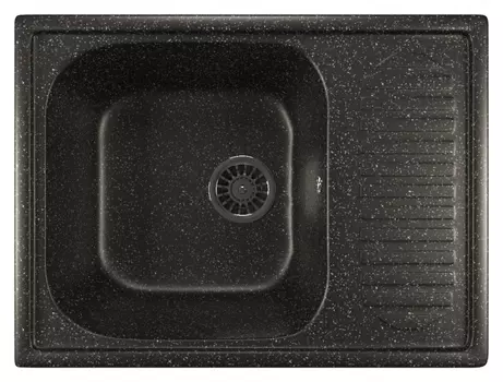 Мойка кухонная Mixline ML-GM18 черный 525142