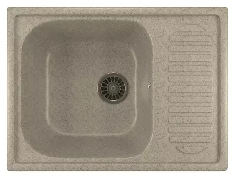 Мойка кухонная Mixline ML-GM18 серый 525141