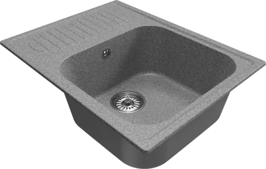 Мойка кухонная Mixline ML-GM18 темно-серая 551971