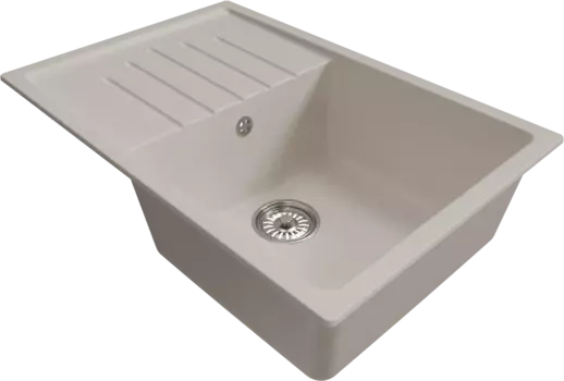 Мойка кухонная Mixline ML-GM19 белая 551986