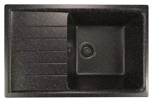 Мойка кухонная Mixline ML-GM19 черный 525150