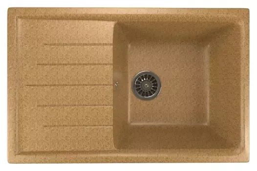 Мойка кухонная Mixline ML-GM19 песочный 525148