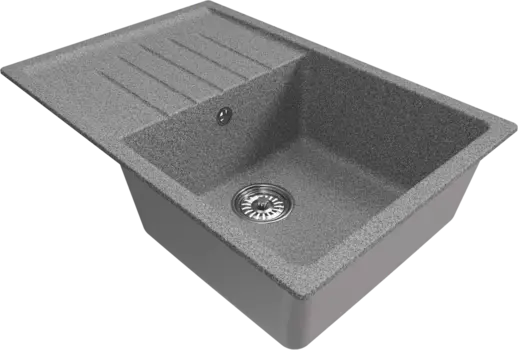Мойка кухонная Mixline ML-GM19 темно-серый 551983