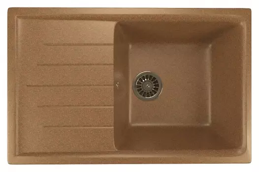 Мойка кухонная Mixline ML-GM19 терракот 525154