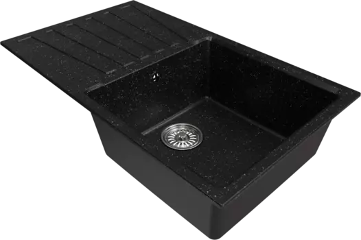 Мойка кухонная Mixline ML-GM20 черная 552000