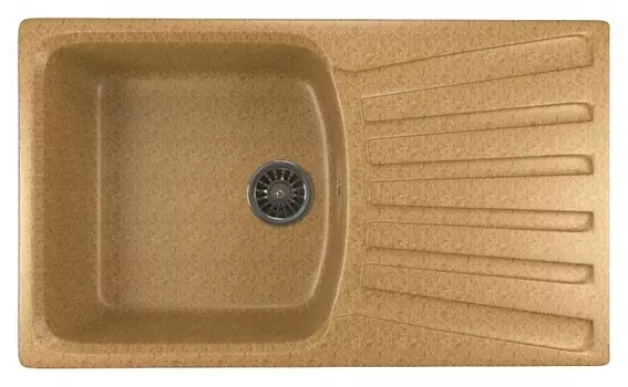 Мойка кухонная Mixline ML-GM20 песочный 525157