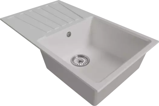 Мойка кухонная Mixline ML-GM20 ультра-белая 552005