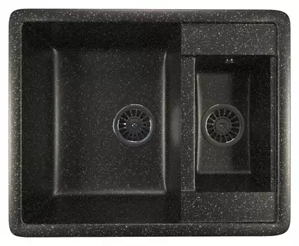 Мойка кухонная Mixline ML-GM21 черный 525167