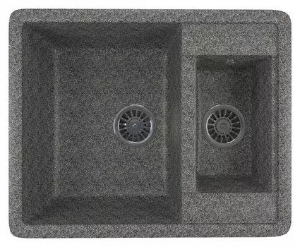 Мойка кухонная Mixline ML-GM21 темно-серый 525168