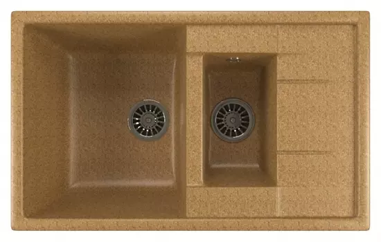 Мойка кухонная Mixline ML-GM22 песочный 525173