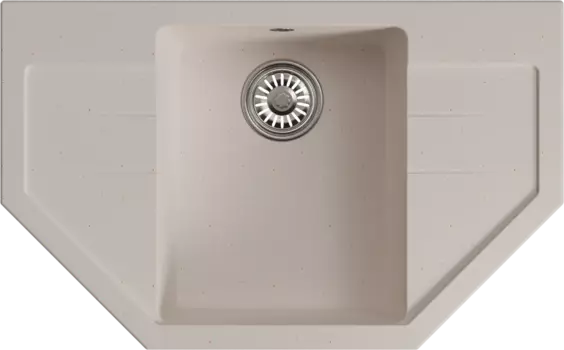 Мойка кухонная Mixline ML-GM24 белая 552056