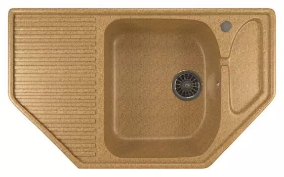 Мойка кухонная Mixline ML-GM24 песочный 525192