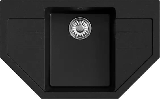 Мойка кухонная Mixline ML-GM24 ультра-черная 552060