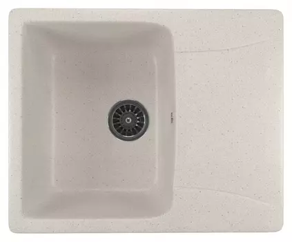 Мойка кухонная Mixline ML-GM26 белый 525215