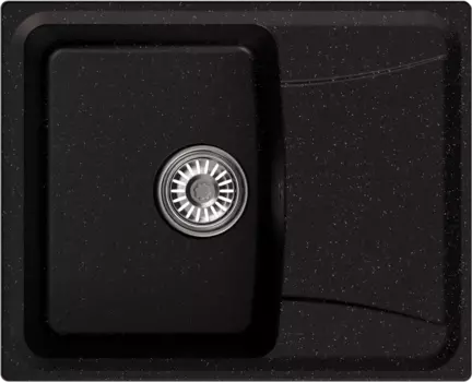 Мойка кухонная Mixline ML-GM26 черная 552076