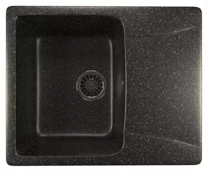 Мойка кухонная Mixline ML-GM26 черный 525210