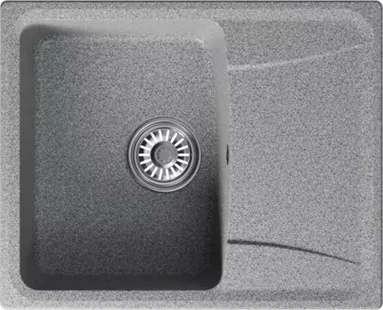 Мойка кухонная Mixline ML-GM26 темно-серая 552078
