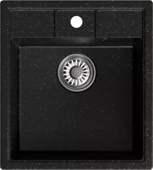 Мойка кухонная Mixline ML-GM28 черная 552096