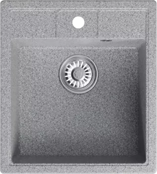 Мойка кухонная Mixline ML-GM28 темно-серая 552097