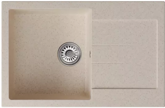 Мойка кухонная Mixline ML-GM31 бежевая 552192