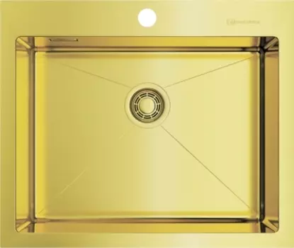 Мойка кухонная Omoikiri Akisame 59-LG 4973082 светлое золото