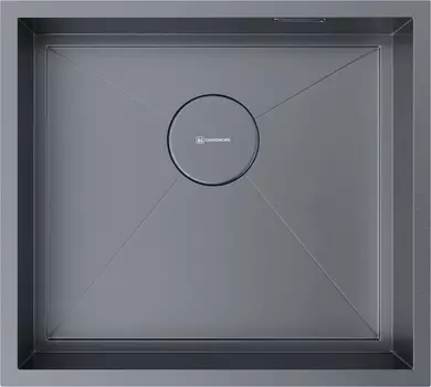 Мойка кухонная Omoikiri Kasen 49-16 INT GM воронёная сталь 4997055