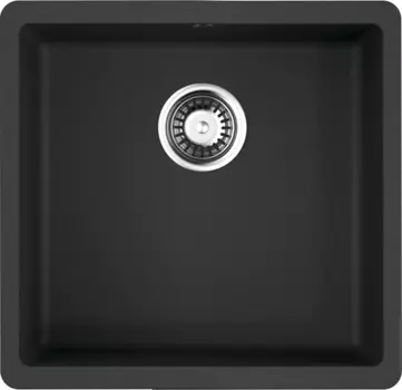 Мойка кухонная Omoikiri Kata 44-U-BL черная 4993403