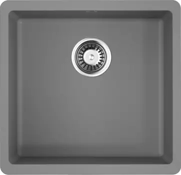 Мойка кухонная Omoikiri Kata 44-U-GR leningrad grey 4993404