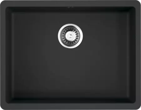 Мойка кухонная Omoikiri Kata 54-U-BL черная 4993410