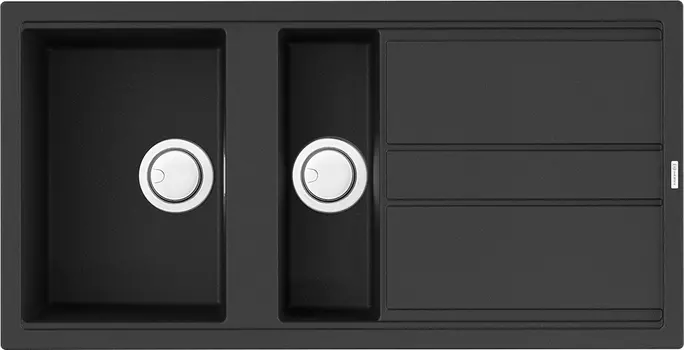 Мойка кухонная Omoikiri Kitagawa 100-2-GB графит 4993805